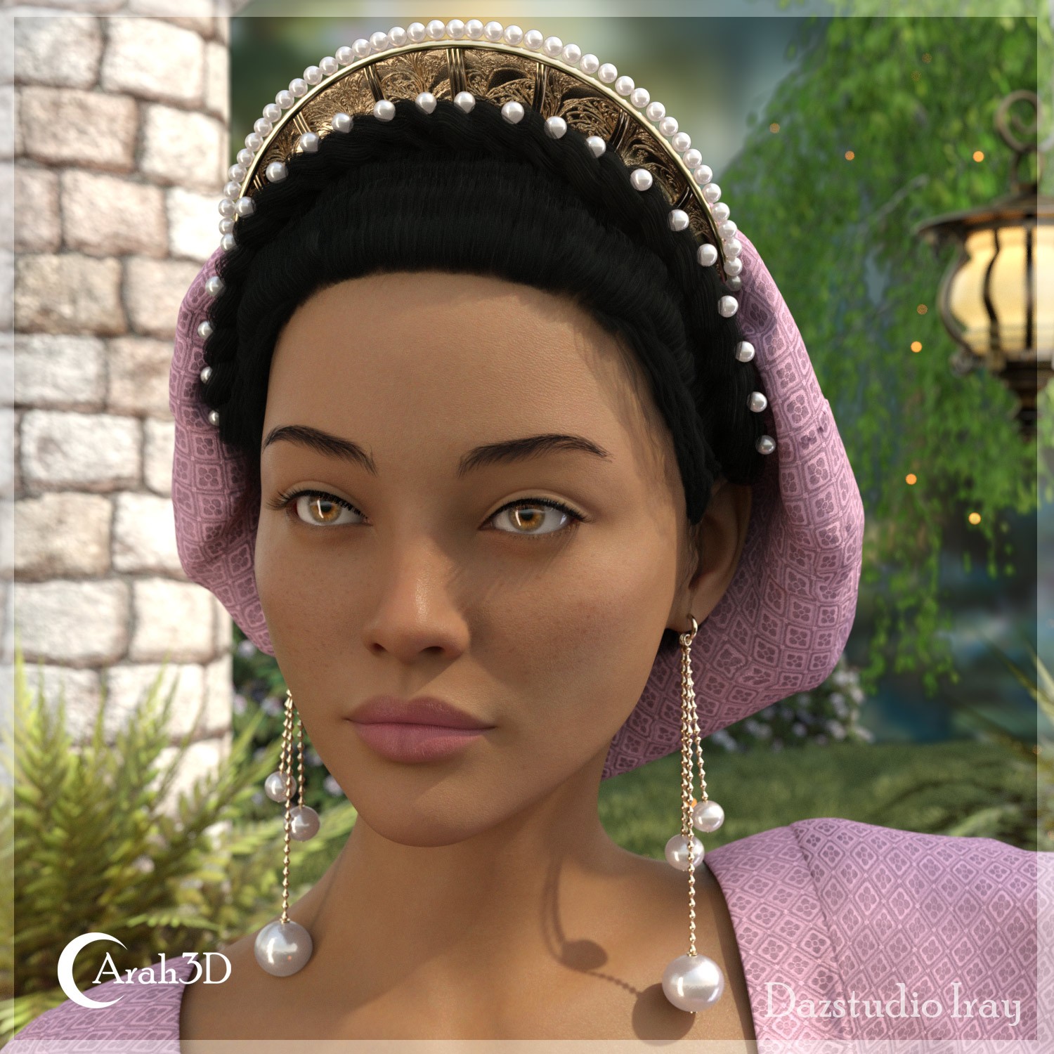 Arah3D Vannozza Snood for G8F and G9 by N/A