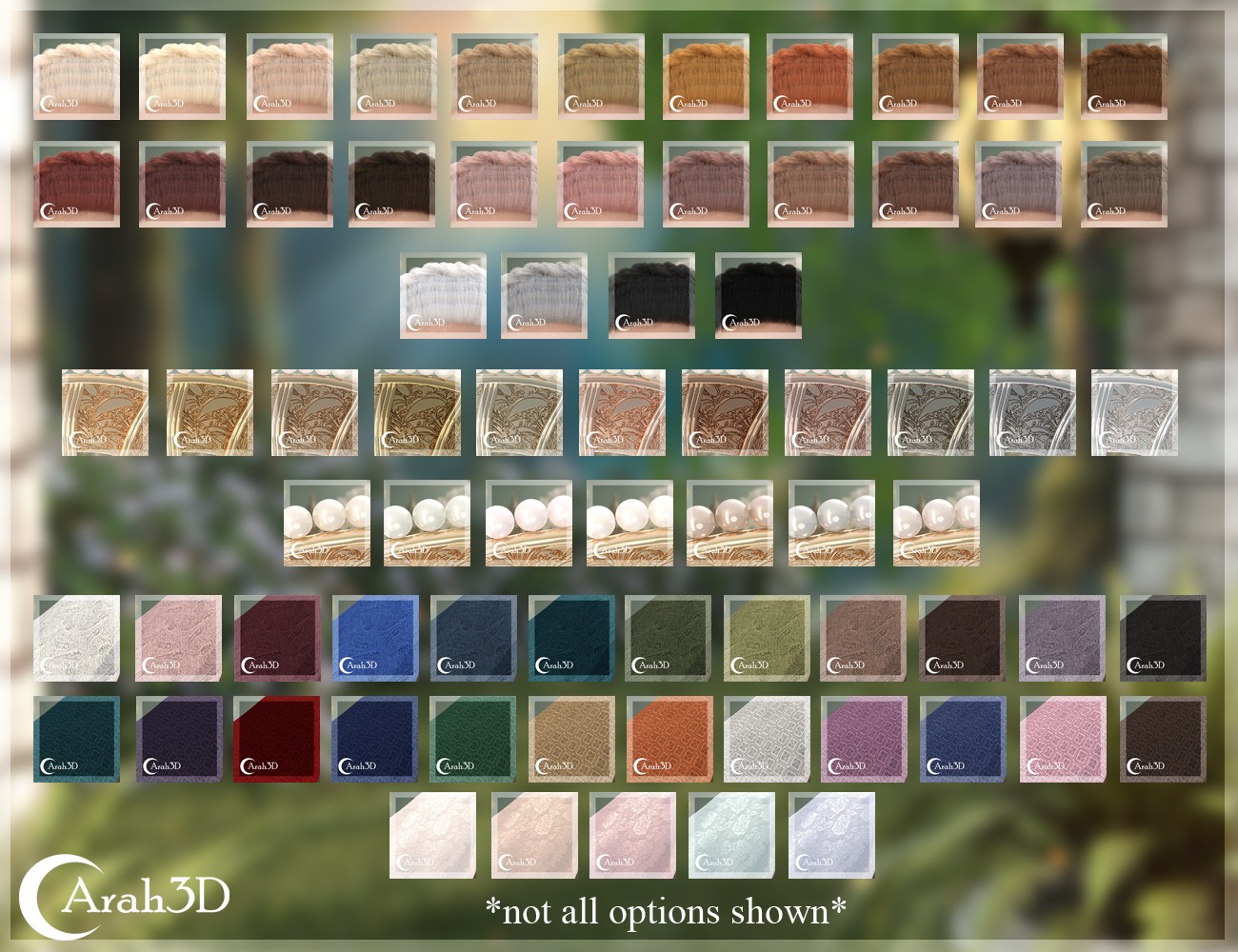 Arah3D Vannozza Snood for G8F and G9 by N/A