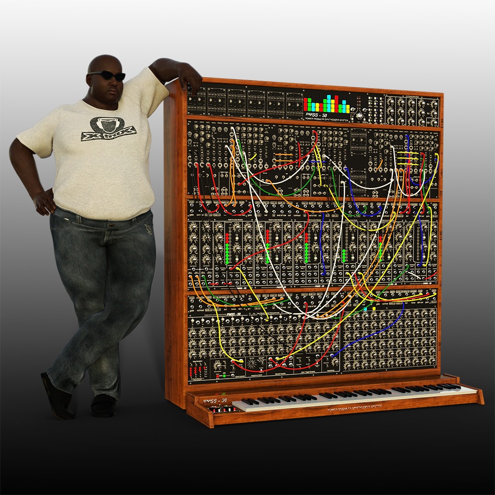 Power Modular Synthesizer System PMSS-50 for Daz Studio by N/A
