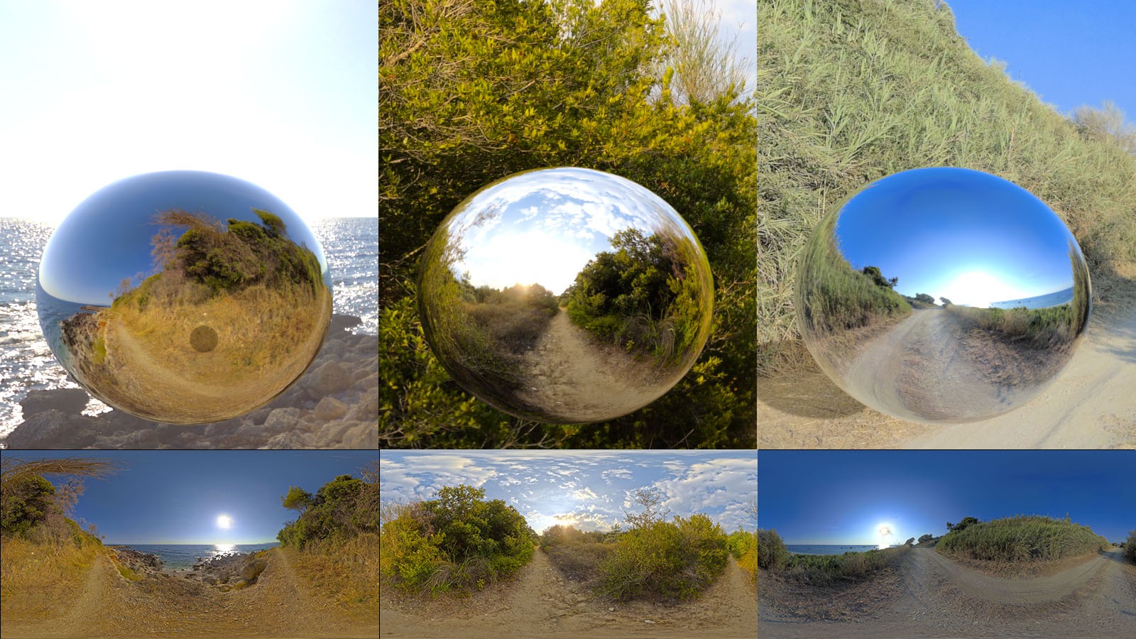 Beach Paths 16K HDRIs by N/A
