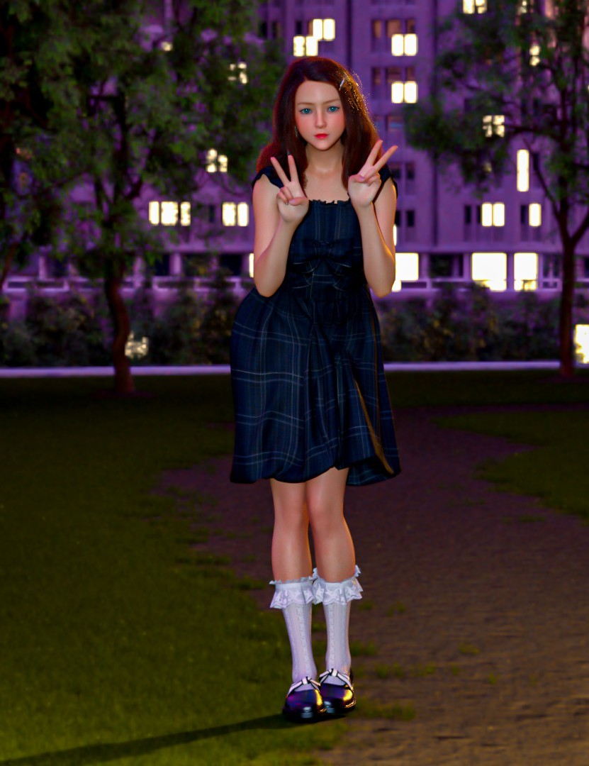 FDF Aerum for Genesis 8 Female by N/A