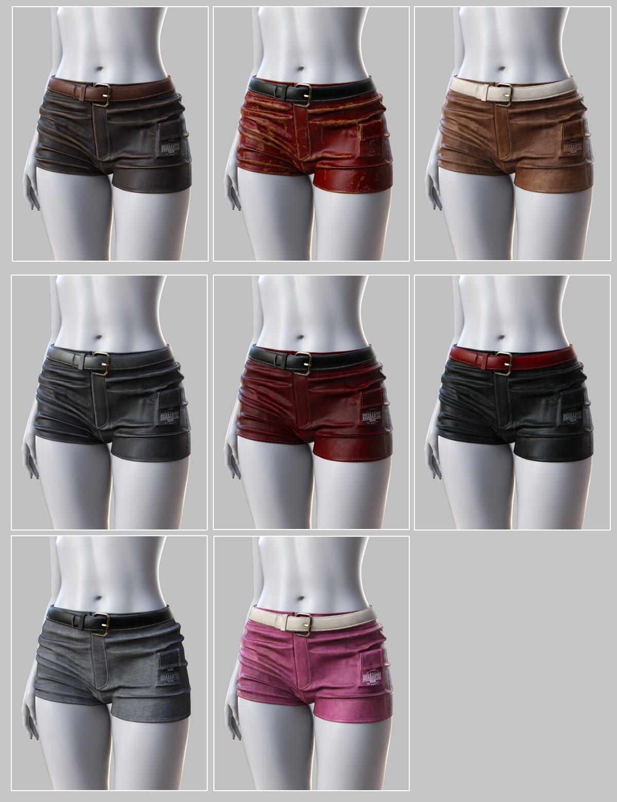 Little Messy Shorts Genesis 8-8.1Female by N/A