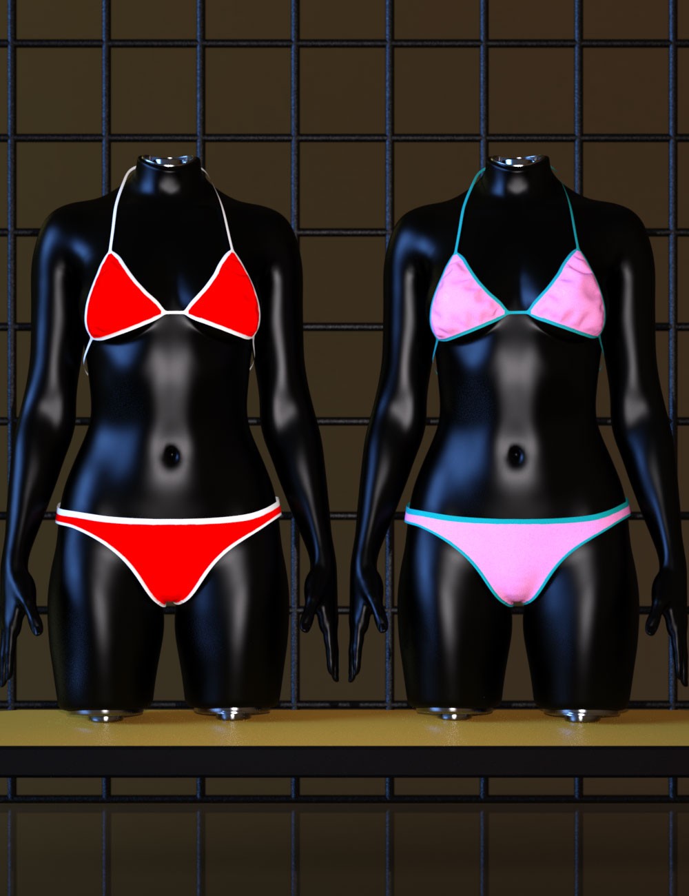 3DL Everyday Bikini Set G8F/G9 by N/A