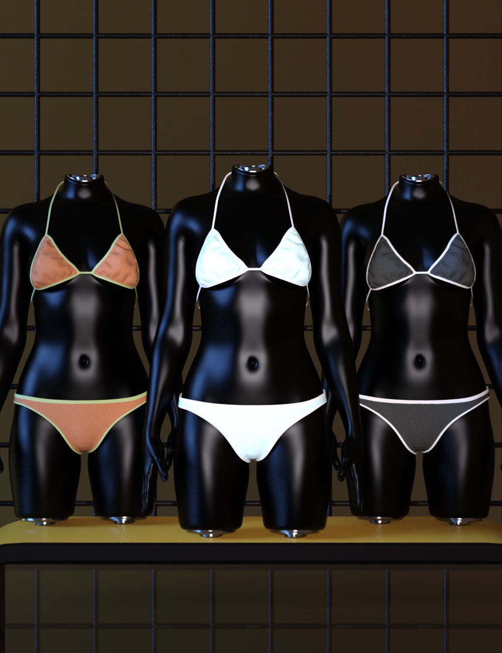 3DL Everyday Bikini Set G8F/G9 by N/A