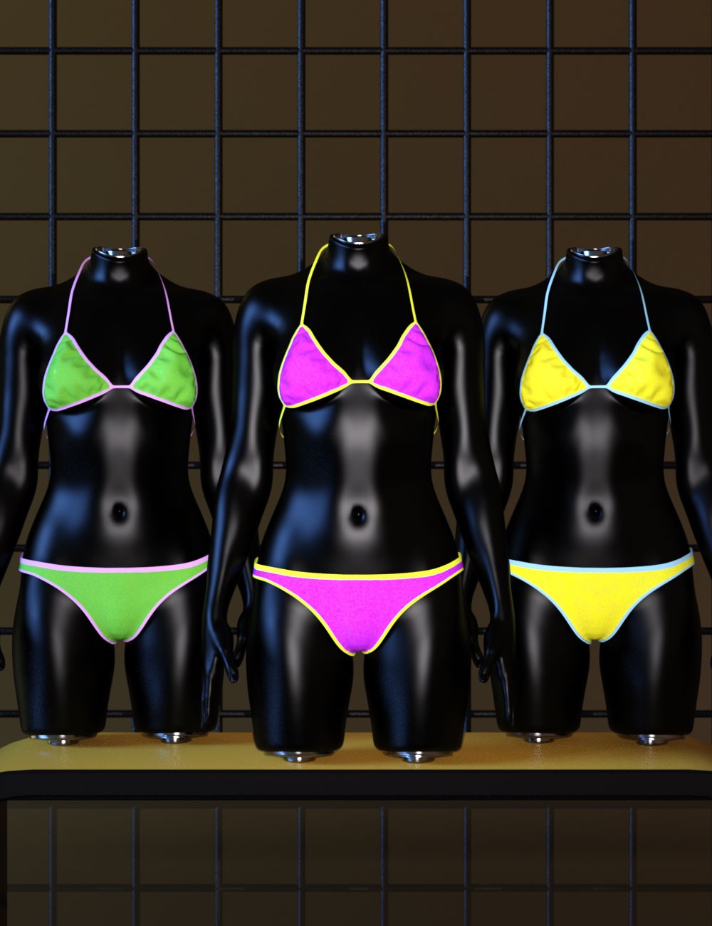 3DL Everyday Bikini Set G8F/G9 by N/A