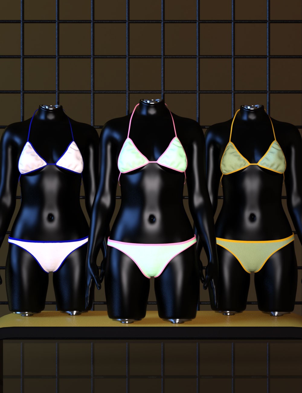 3DL Everyday Bikini Set G8F/G9 by N/A