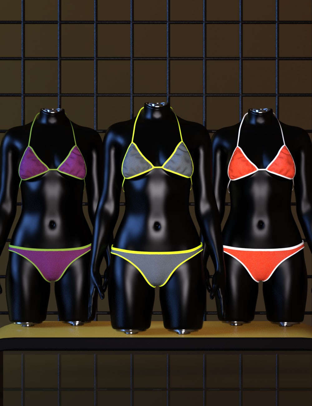 3DL Everyday Bikini Set G8F/G9 by N/A