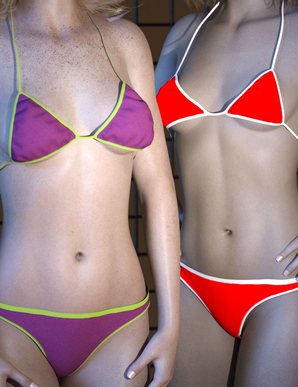 3DL Everyday Bikini Set G8F/G9 by N/A