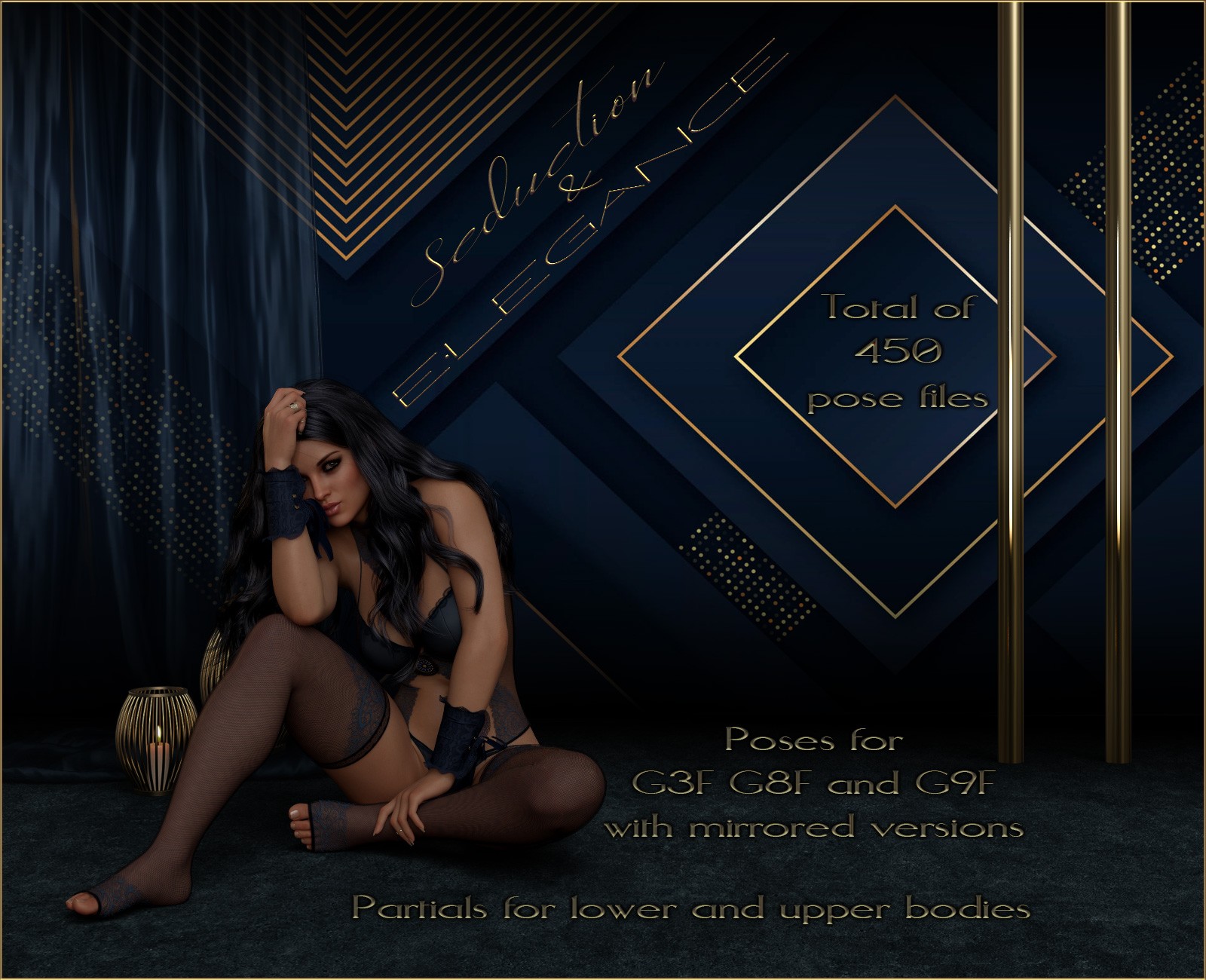 Seduction And Elegance - Poses G9F-G8F-G3F by N/A