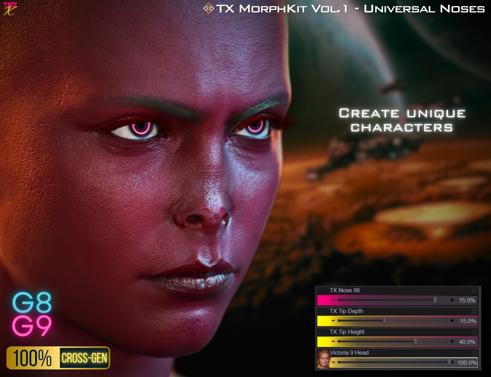 TX MorphKit Vol.1 - Universal Noses by N/A