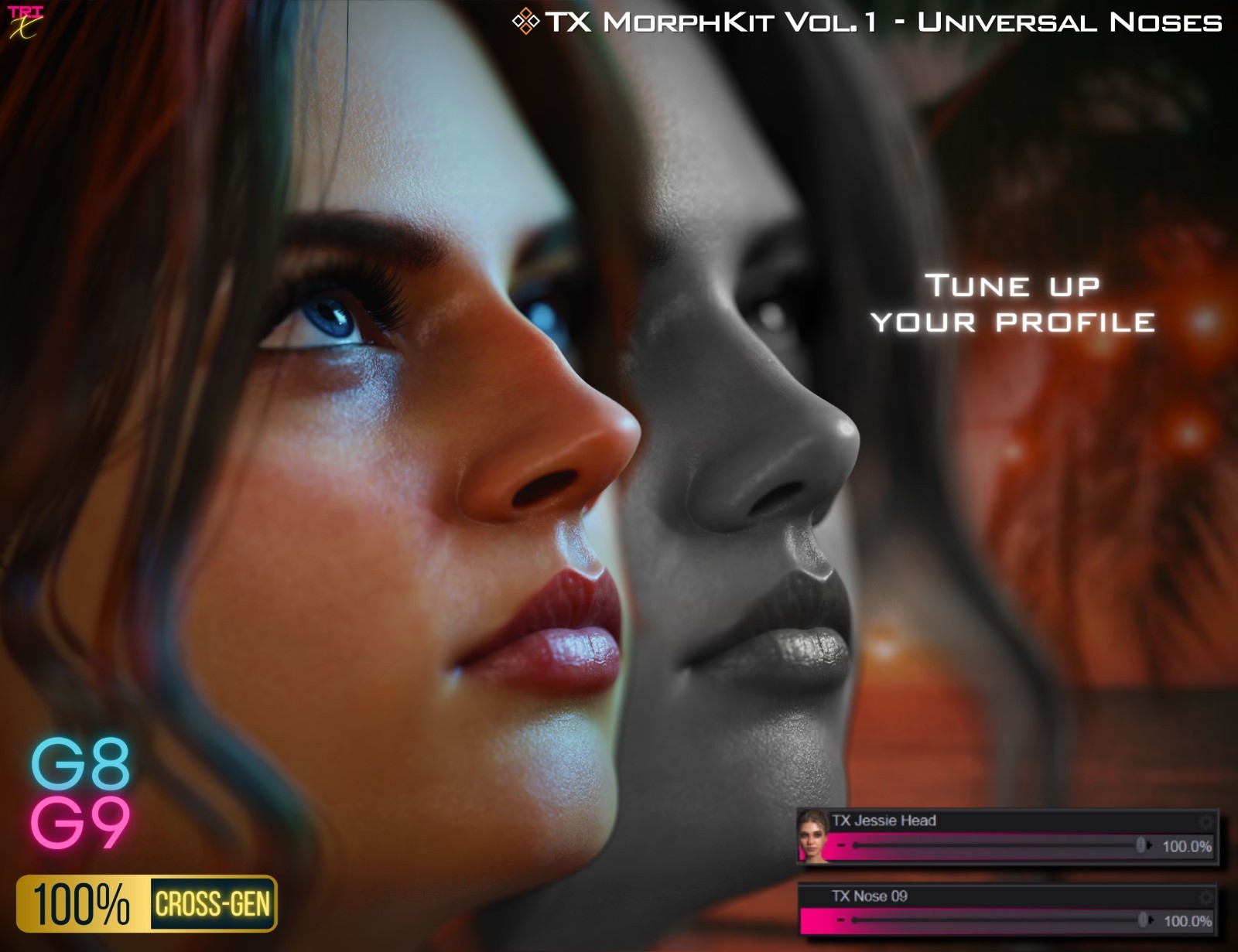 TX MorphKit Vol.1 - Universal Noses by N/A