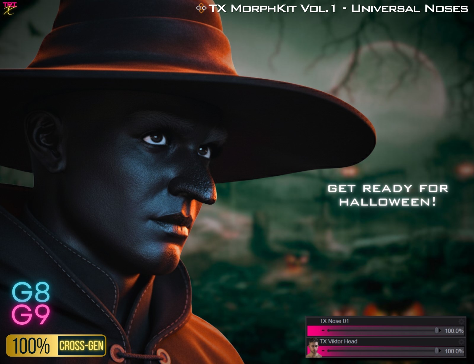 TX MorphKit Vol.1 - Universal Noses by N/A