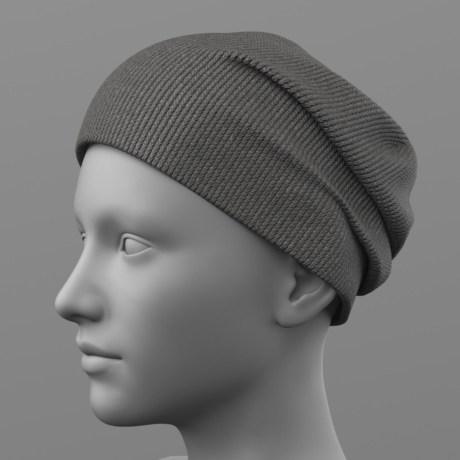 Knit Cap 1v G8 Female by N/A