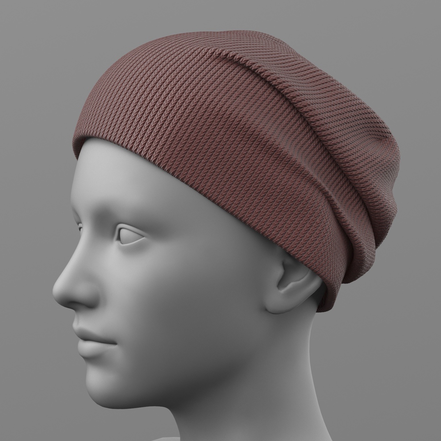 Knit Cap 1v G8 Female by N/A