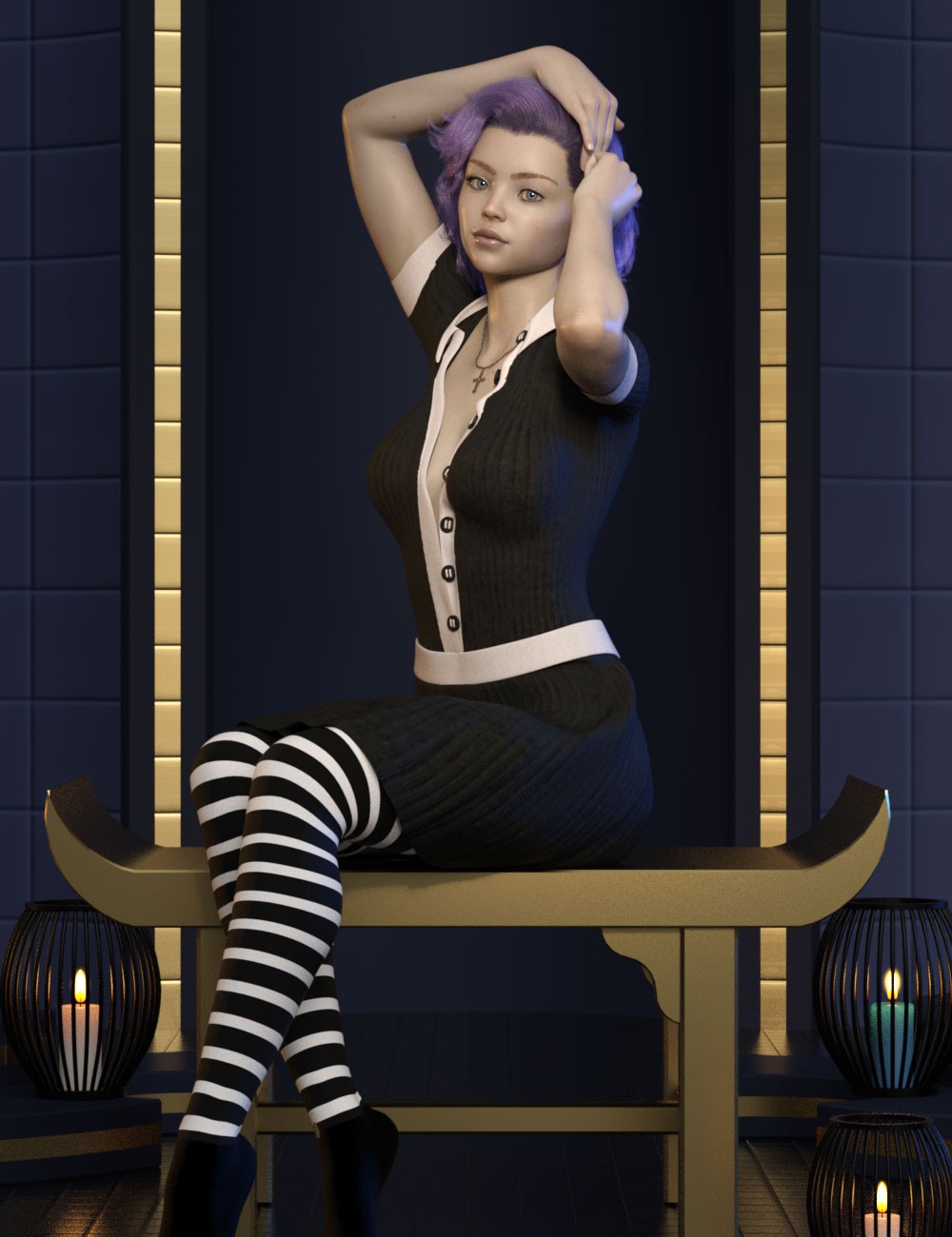 3DL Ravina For Genesis 8 Females by N/A