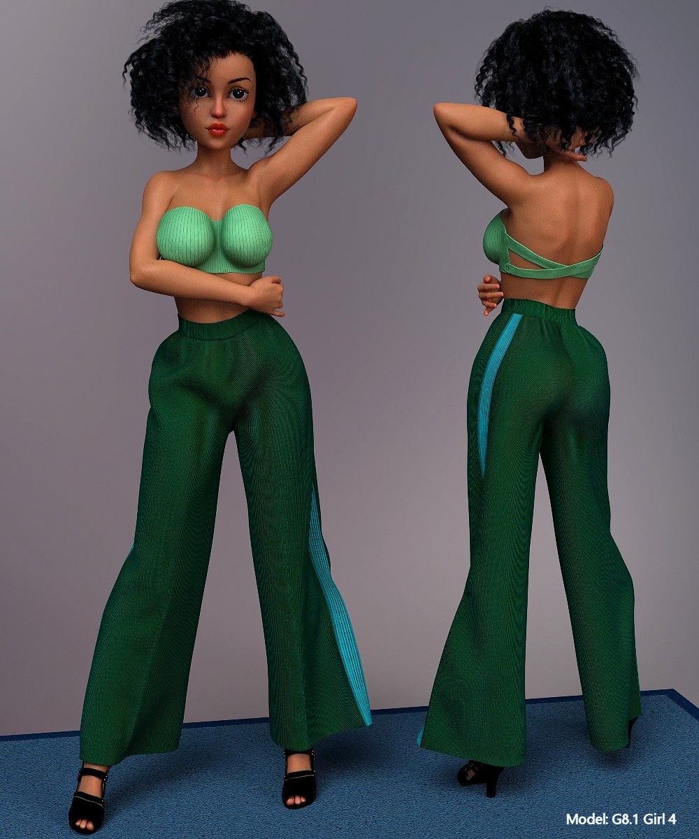 89LadiesPantsI for Genesis 8 Female by N/A