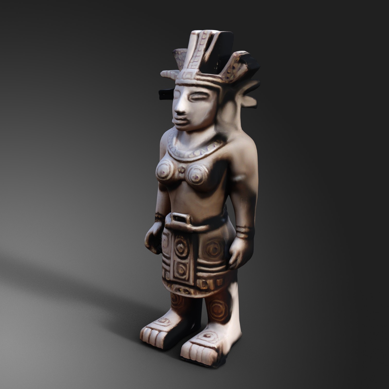 Mesoamerican Statues 1 by N/A