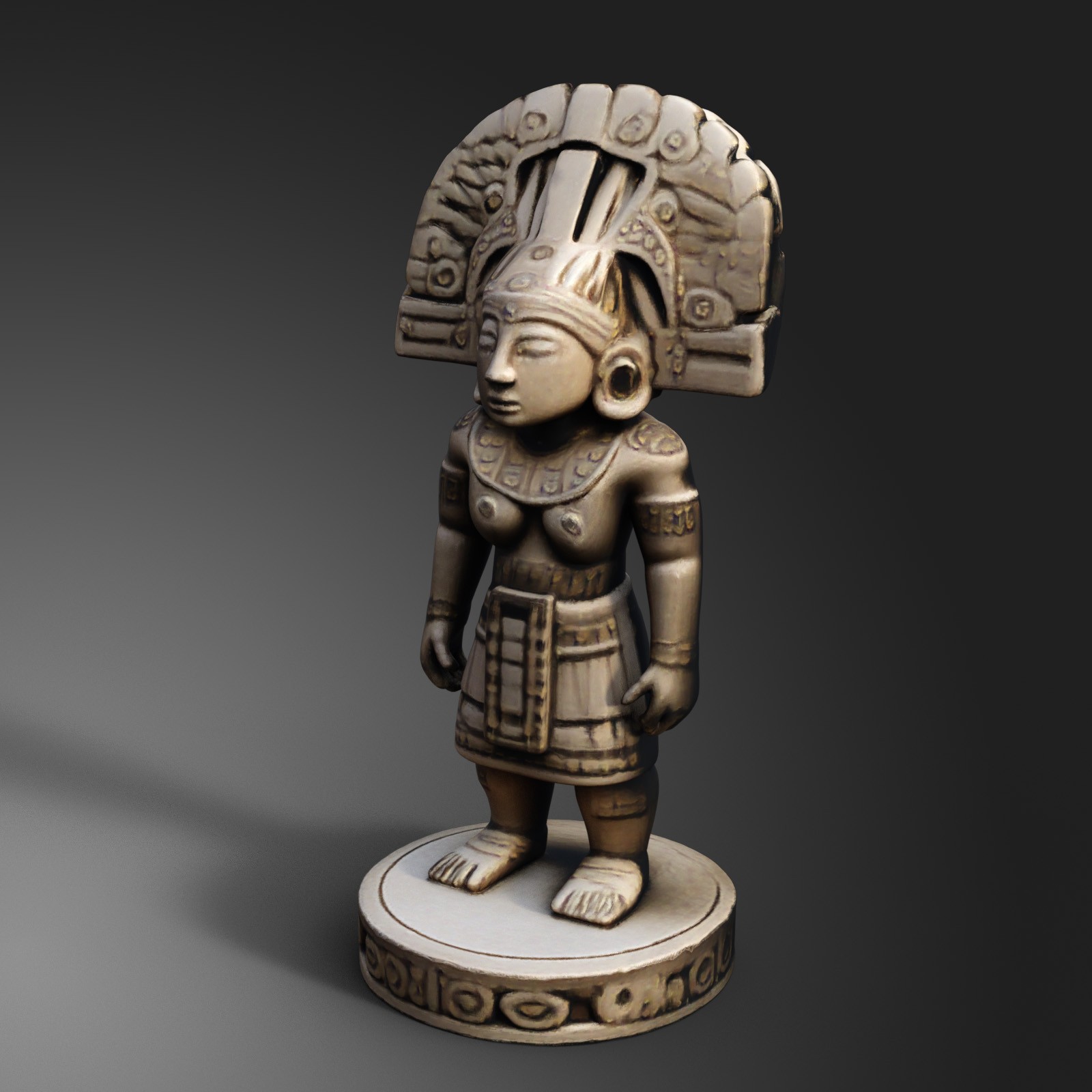 Mesoamerican Statues 1 by N/A