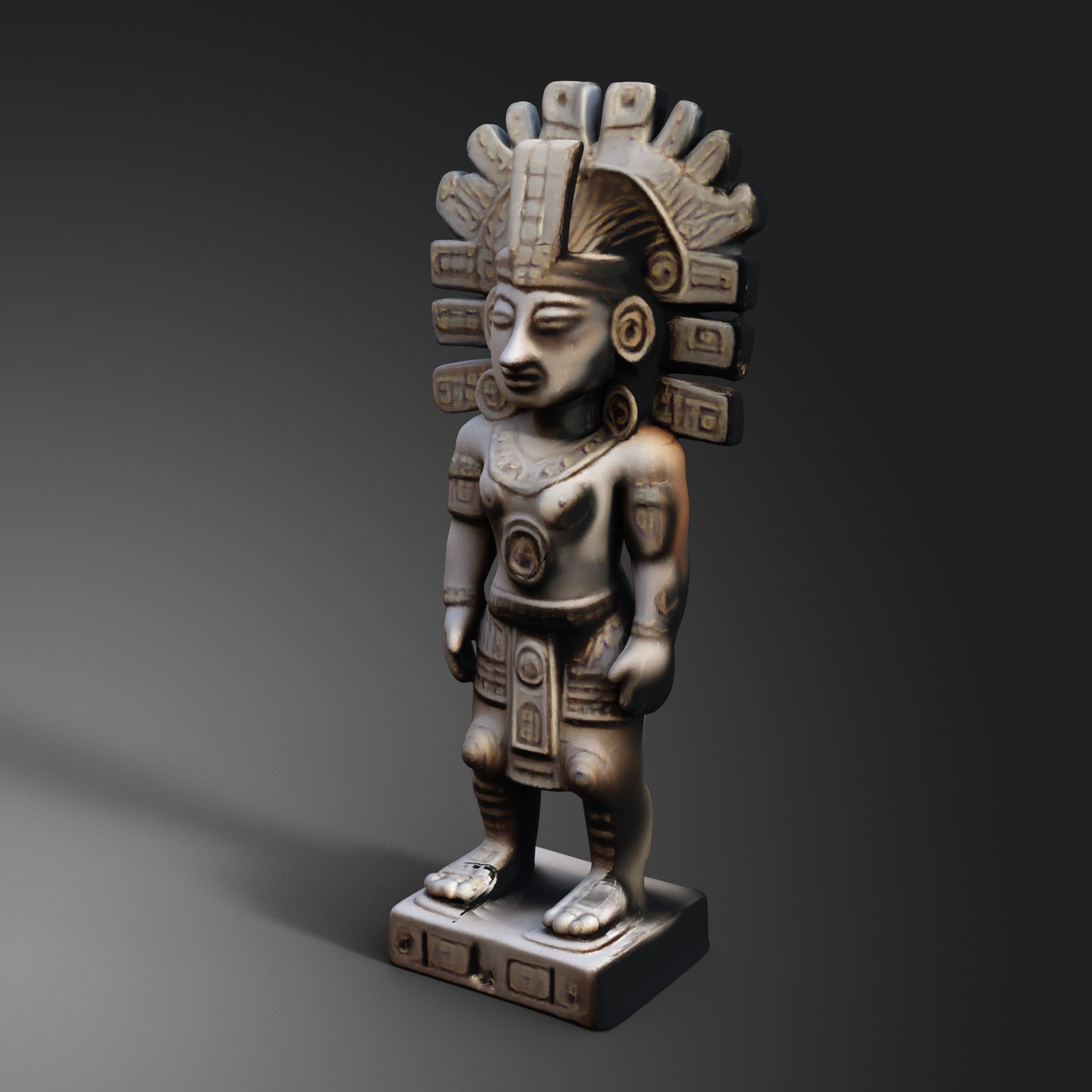 Mesoamerican Statues 1 by N/A