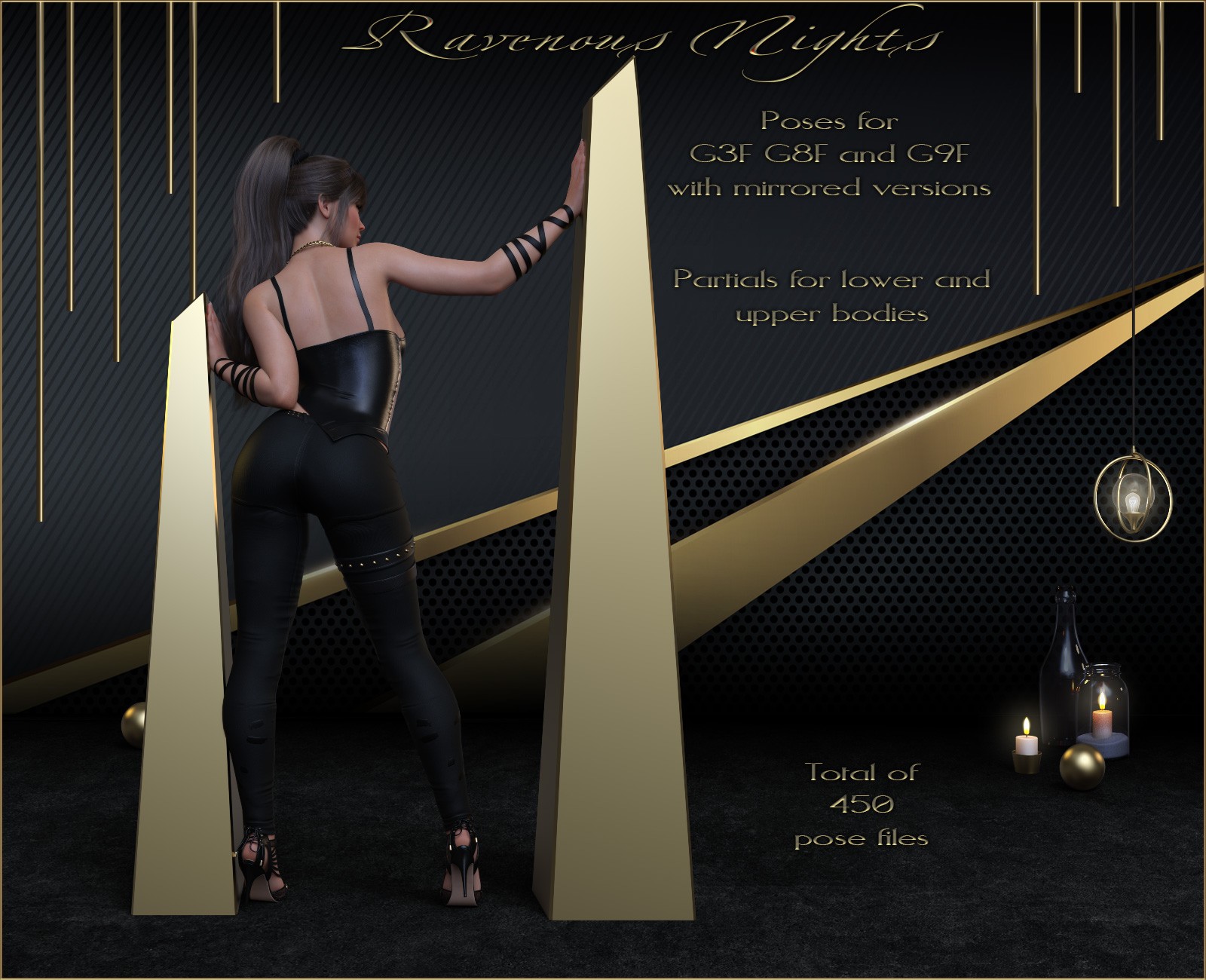 Ravenous Nights - Poses G9F-G8F-G3F by N/A