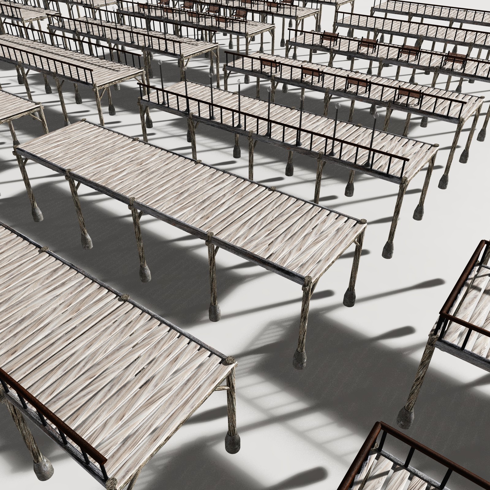 EVERYPlant Modular Pier for Daz by N/A