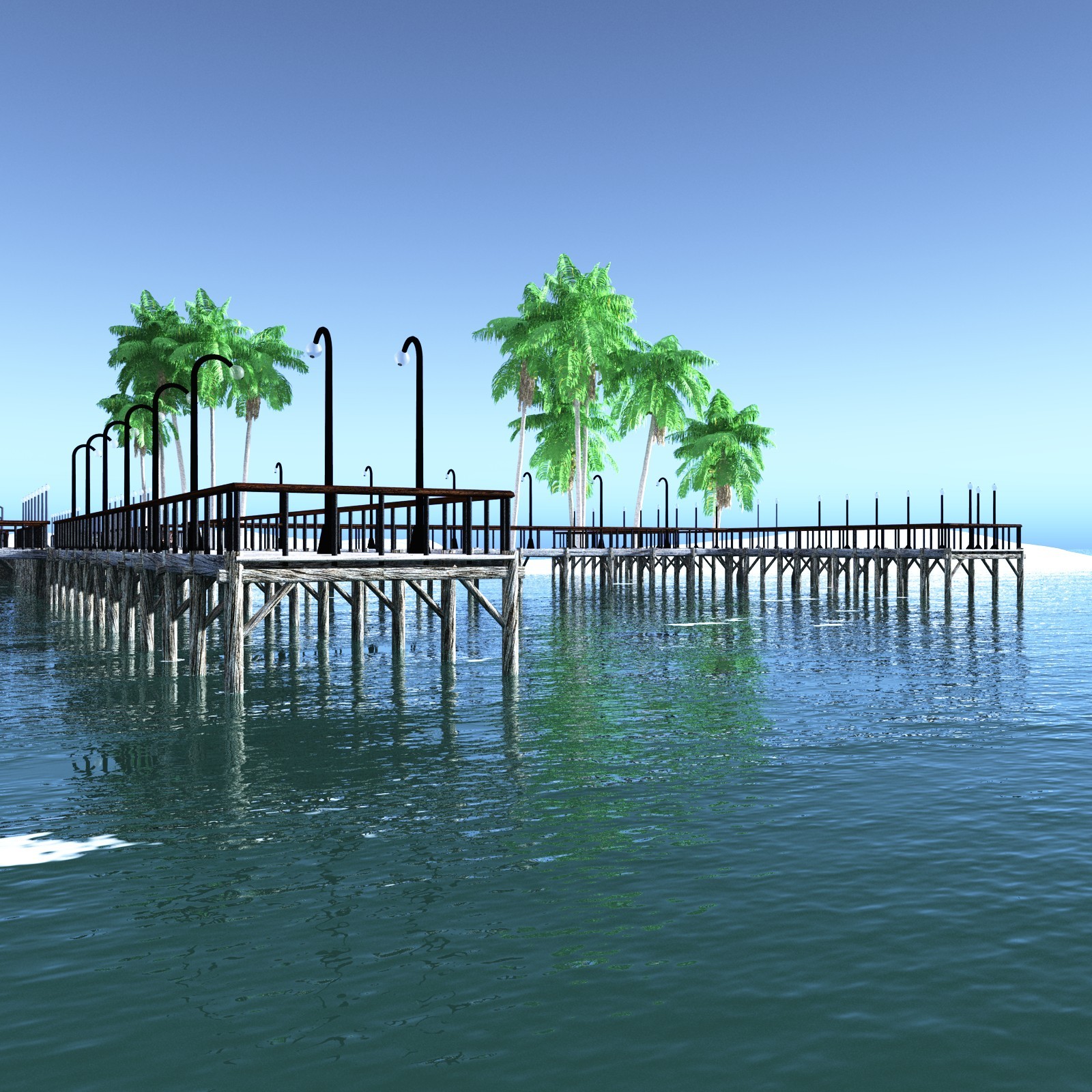 EVERYPlant Modular Pier for Daz by N/A