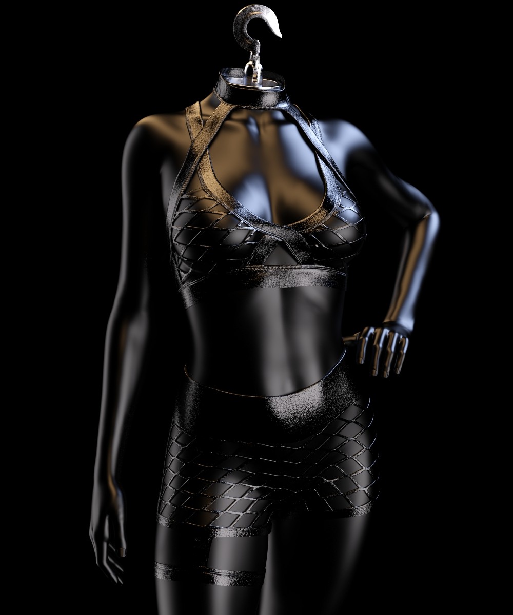 dForce NA Fitness Outfit for G8 and G8.1F dForce NA Fitness Outfit for G8 and G8.1F