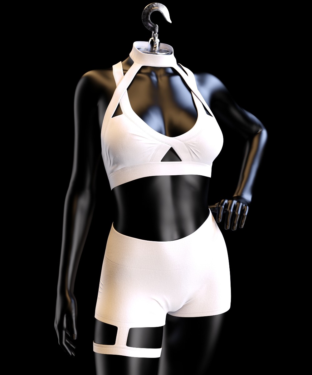 dForce NA Fitness Outfit for G8 and G8.1F by N/A