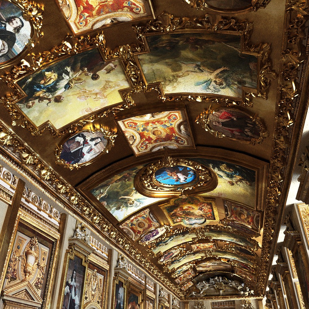 PARIS - Le Louvre - Galerie Apollon for Daz Studio by N/A