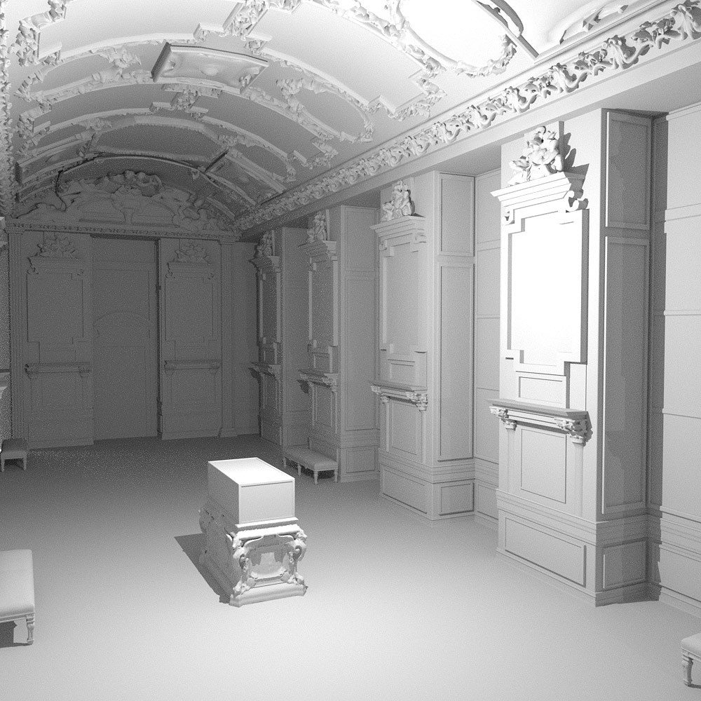 PARIS - Le Louvre - Galerie Apollon for Daz Studio by N/A