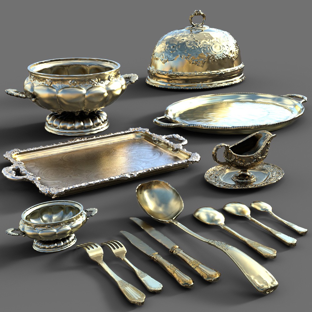 Christmas Table for Daz Studio by N/A