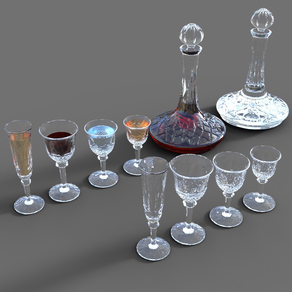 Christmas Table for Daz Studio by N/A
