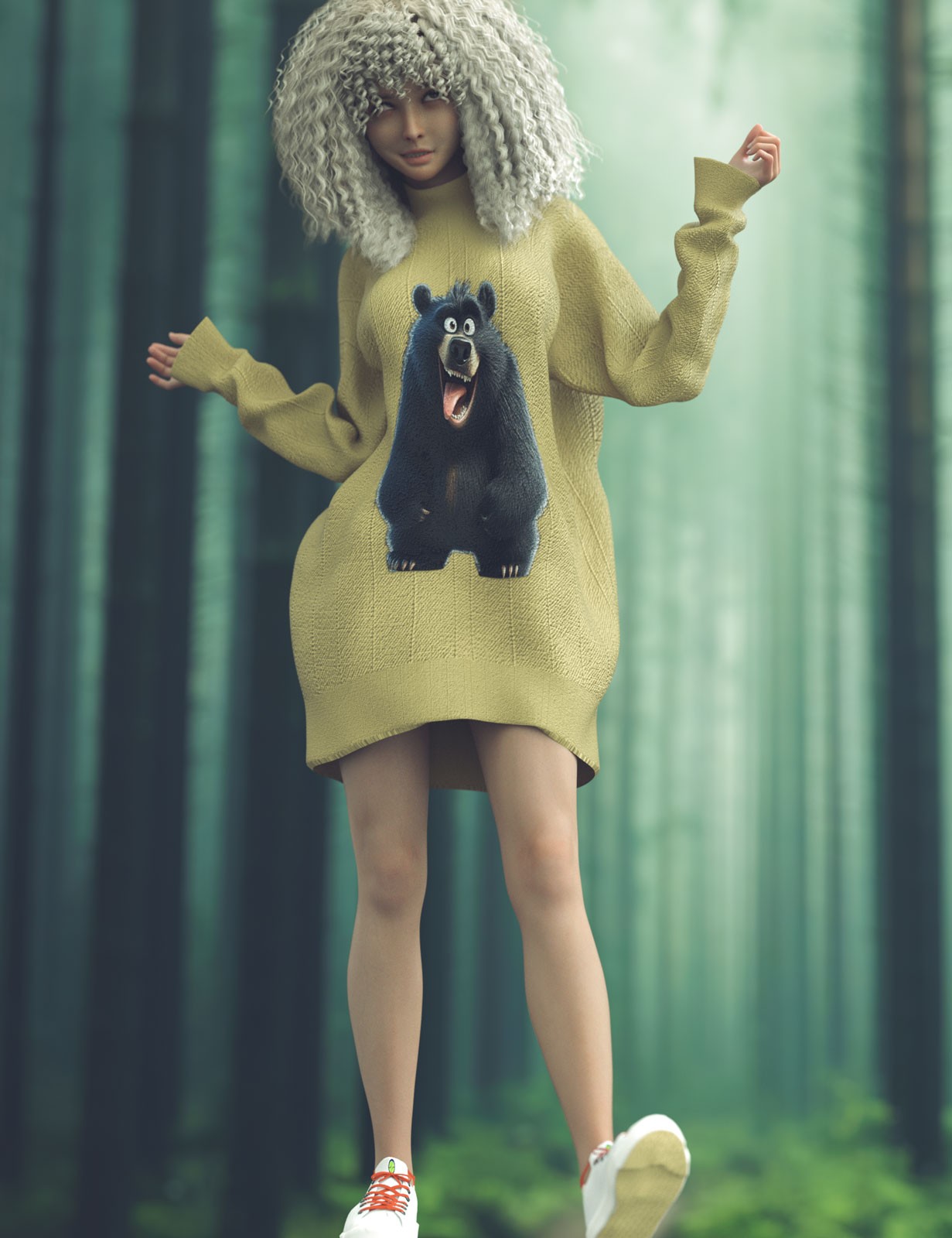 SarcastiKnit Bear Textures DS by N/A