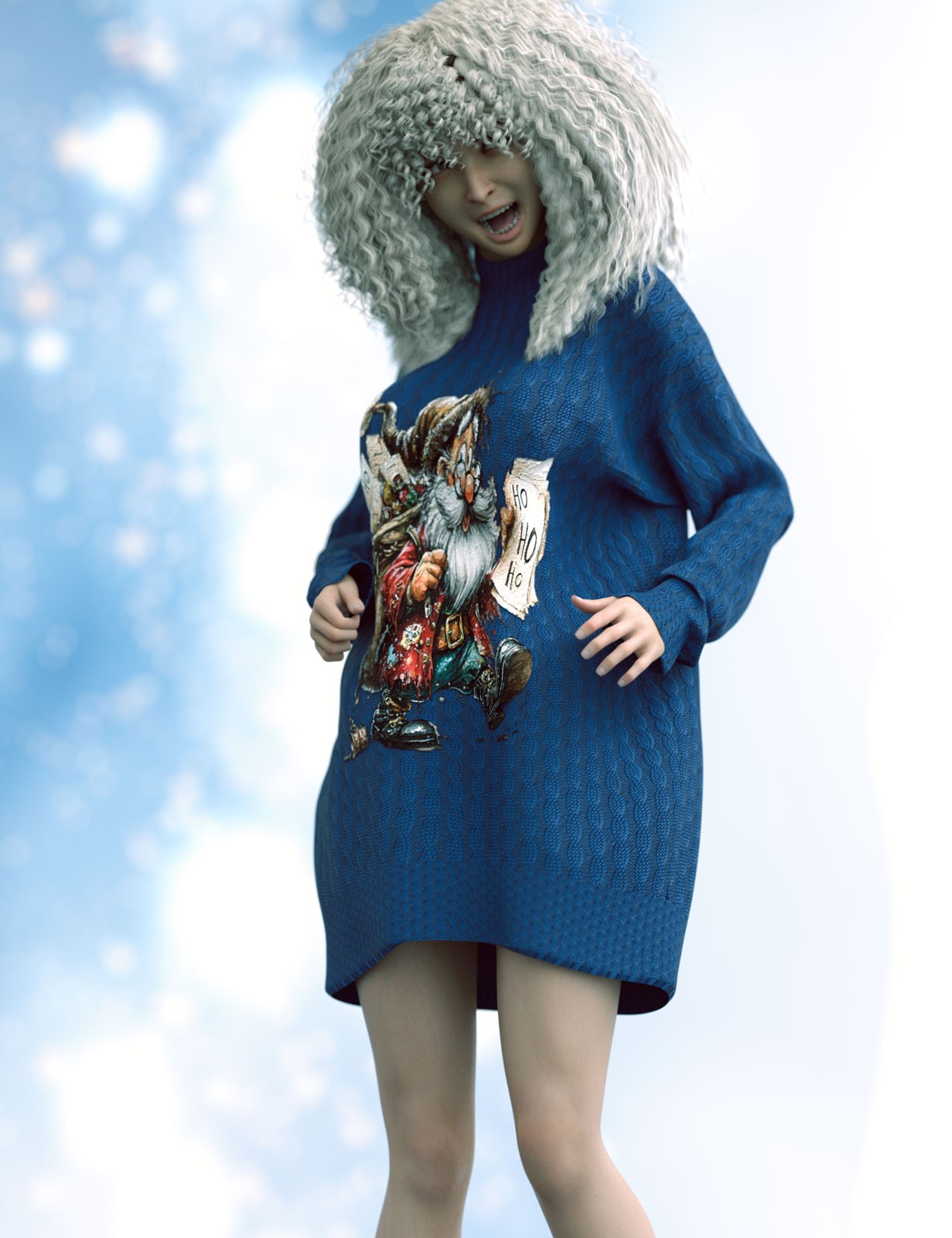SarcastiKnit Ugliest Chrismas Textures DS by N/A