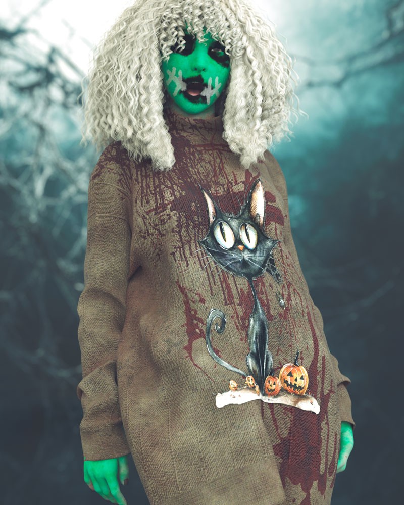 SarcastiKnit Haloween Textures DS by N/A