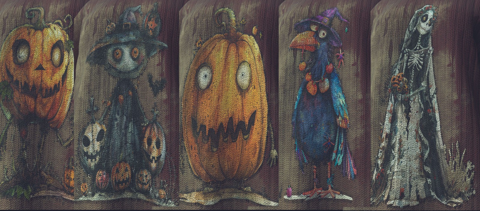 SarcastiKnit Haloween Textures DS by N/A
