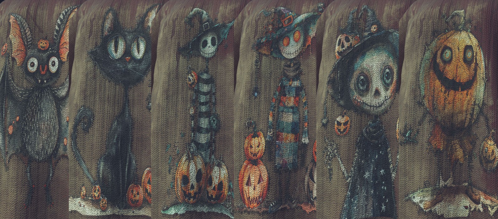 SarcastiKnit Haloween Textures DS by N/A
