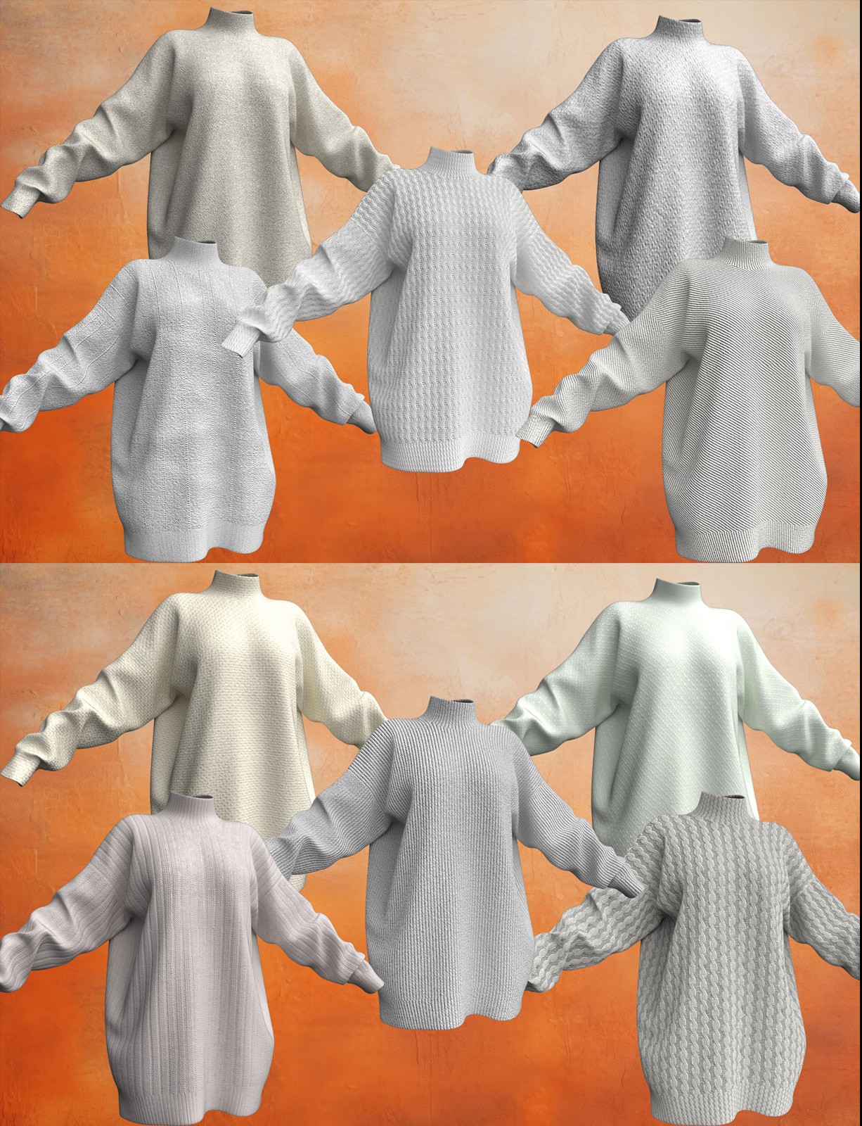 SarcastiKnit Bundle for Genesis 9 by N/A