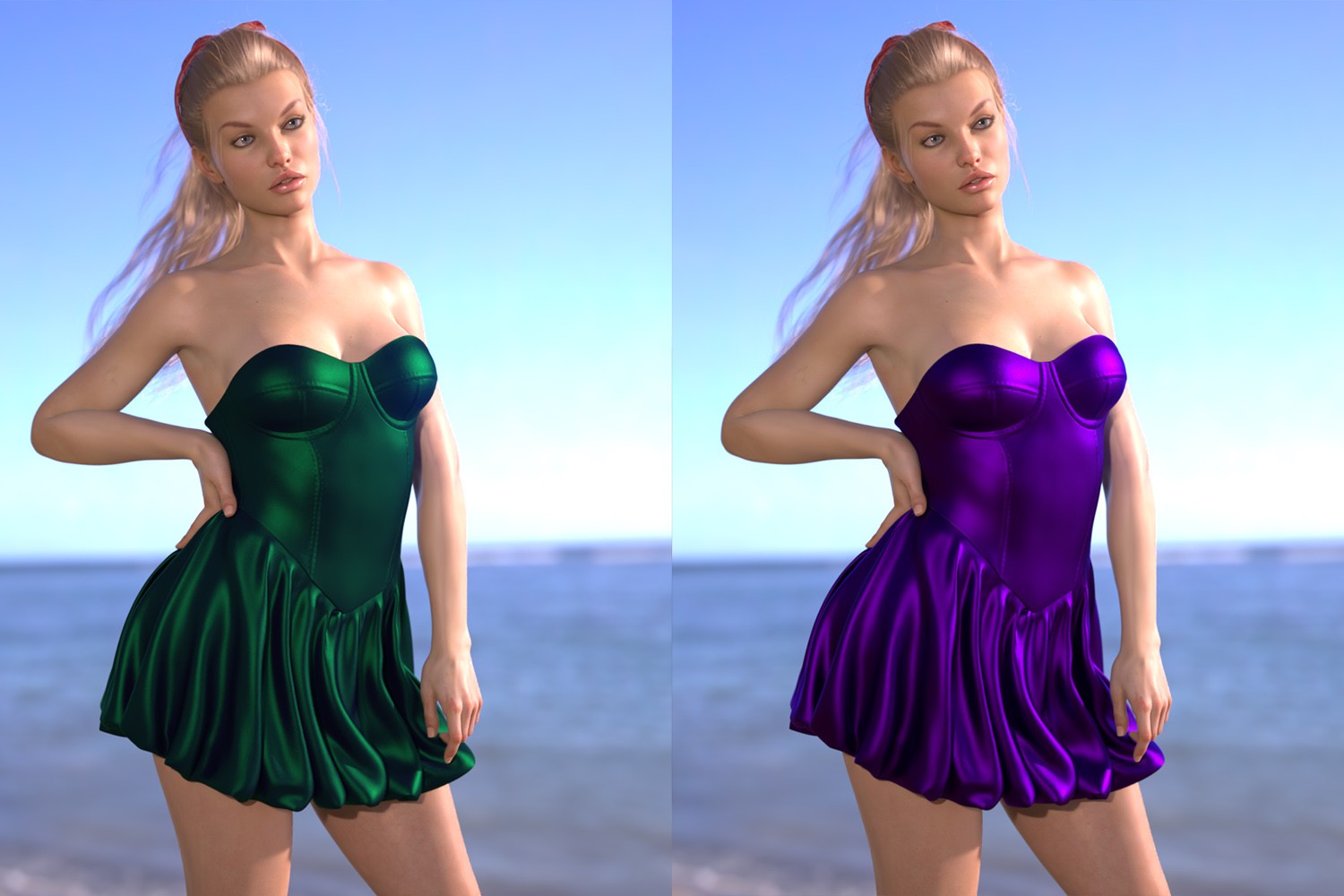 Dforce Bubble Dress For G8 G8.1 G9 by N/A
