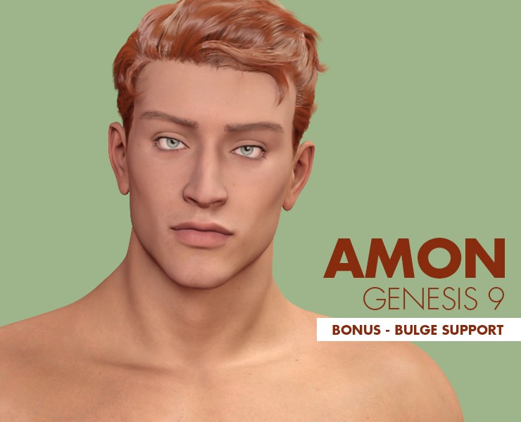 Amon for Genesis 9 With Bulge Support Bonus by N/A