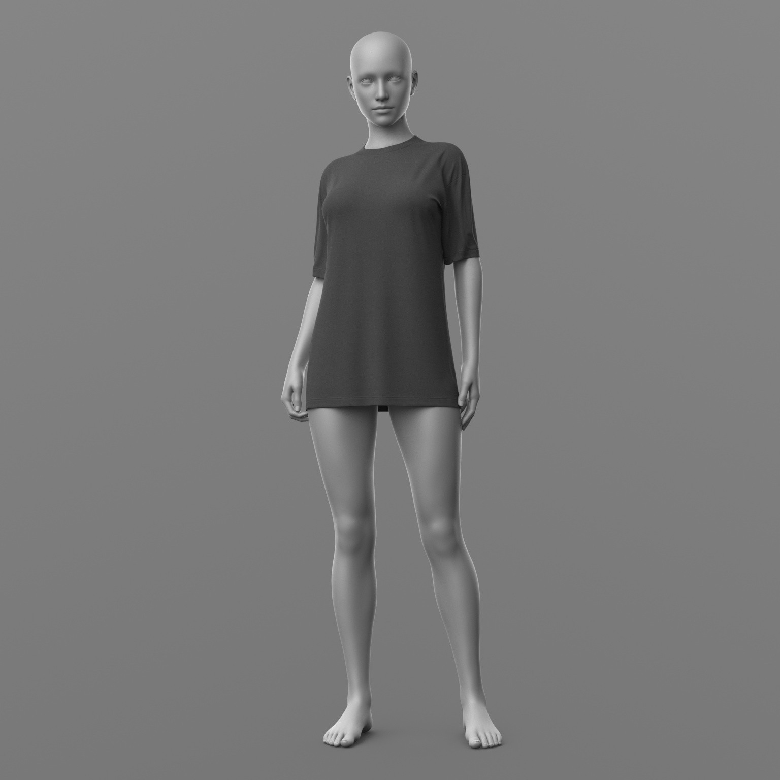 Shirt Long G8 Female by N/A