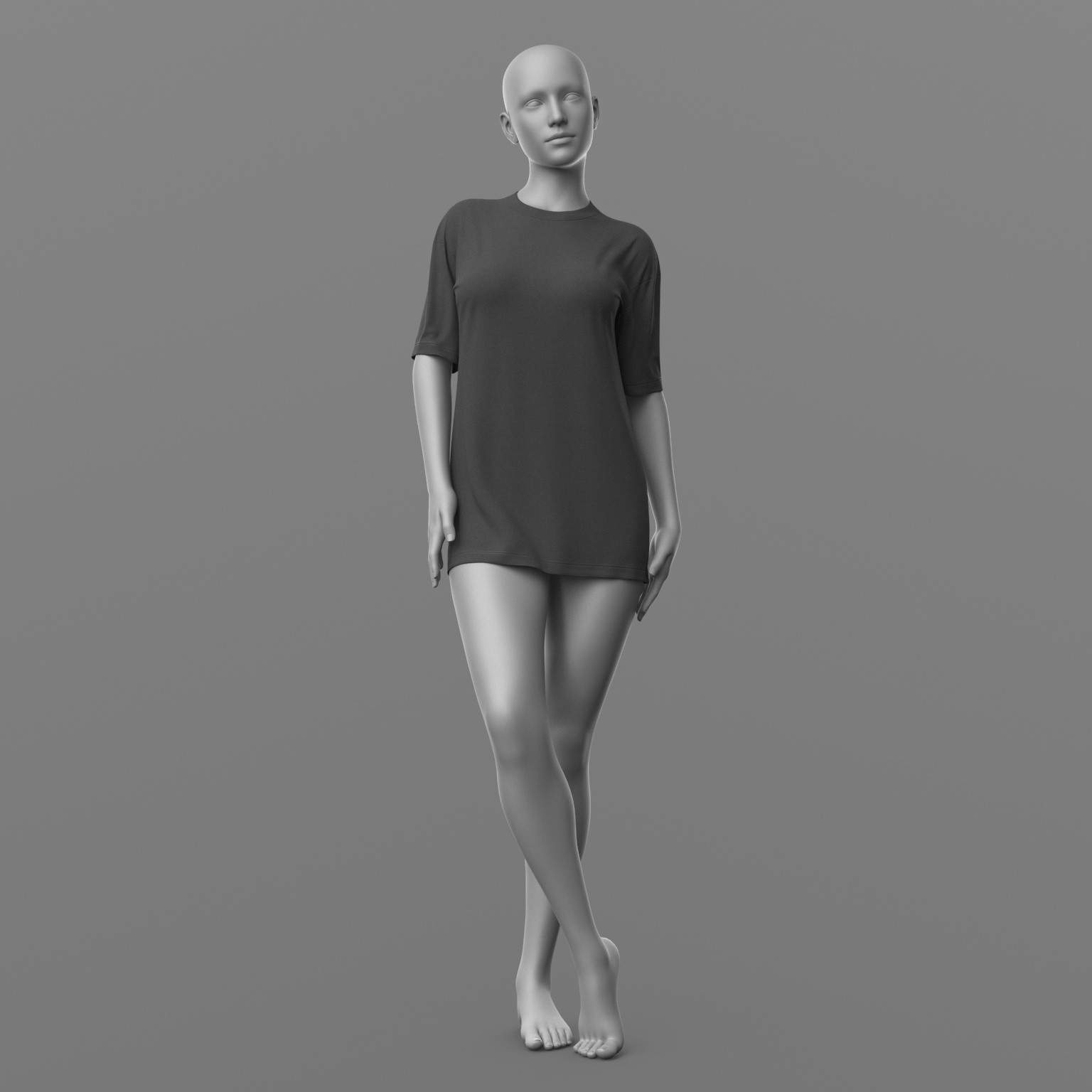 Shirt Long G8 Female by N/A