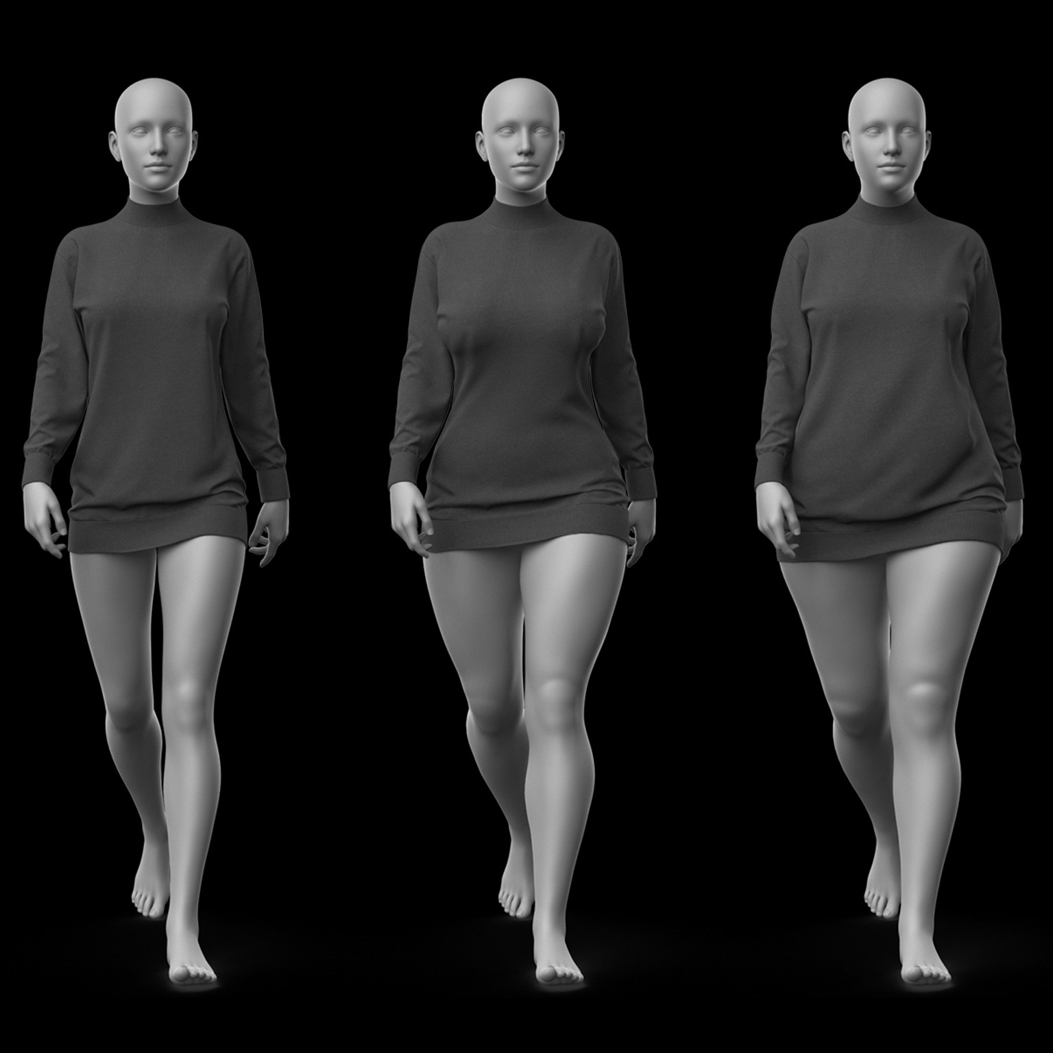 Long Sweater G8 Female by N/A