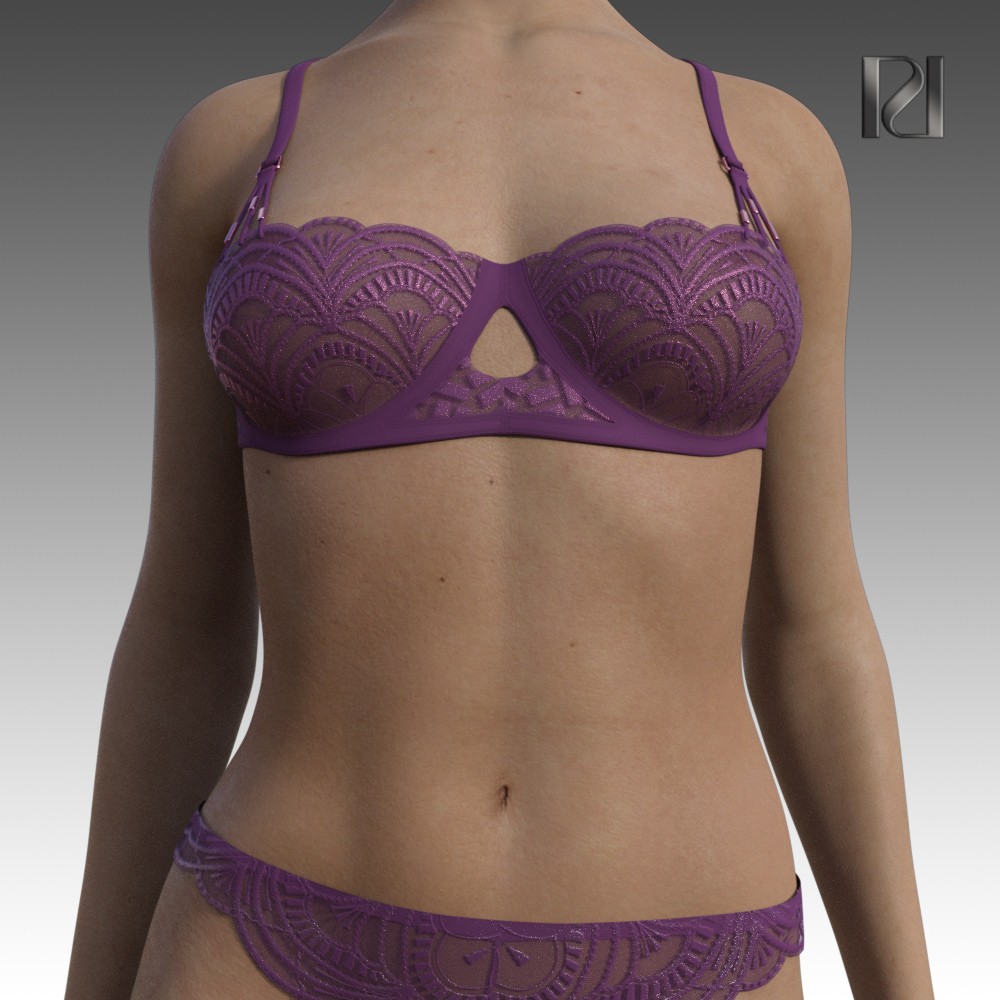 Secret Style 85 - Demi-Cup Bra for G8F, G8.1F by N/A