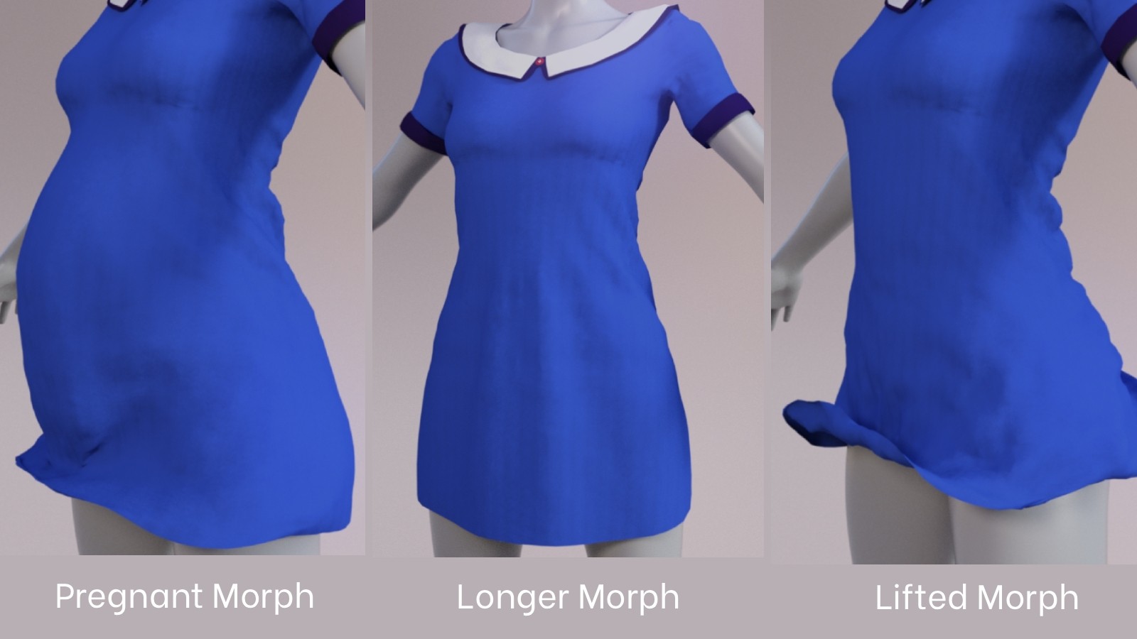 Floral Dress for Genesis 8 Female by N/A