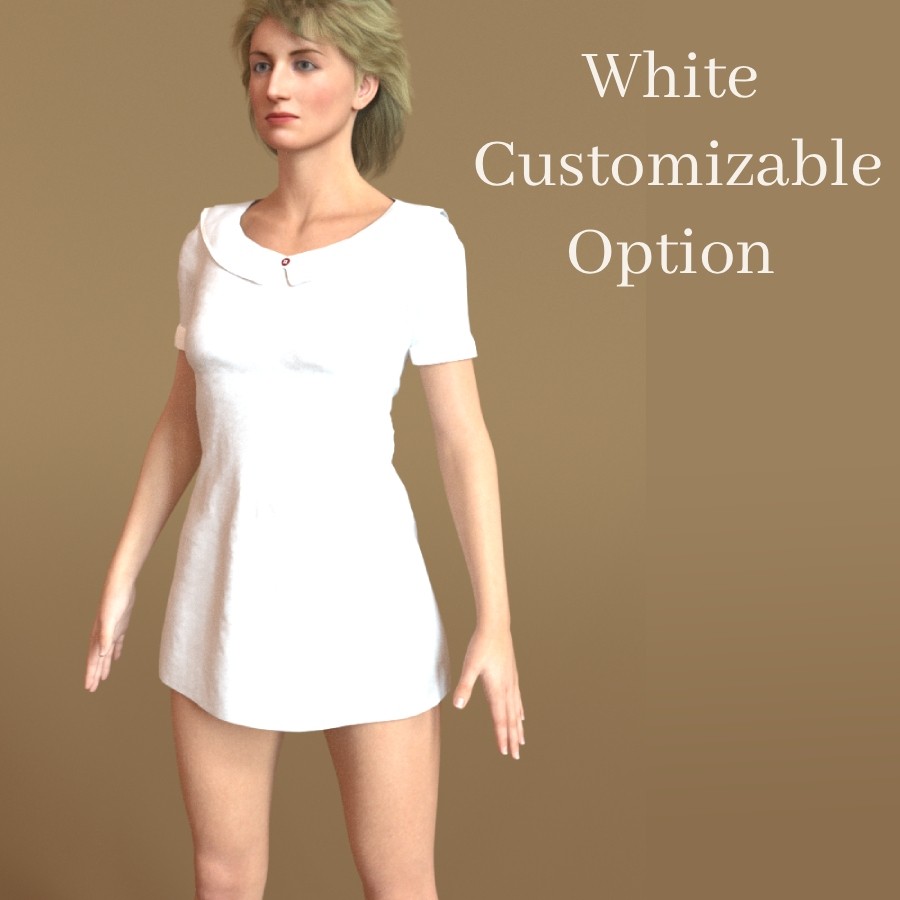 Floral Dress for Genesis 8 Female by N/A