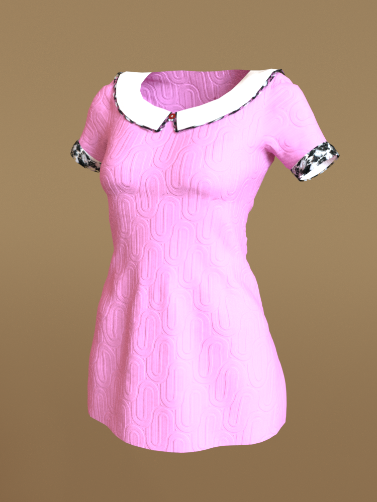 Floral Dress for Genesis 8 Female by N/A