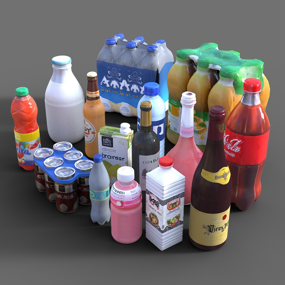 Every Day Food Pack for Daz Studio by N/A