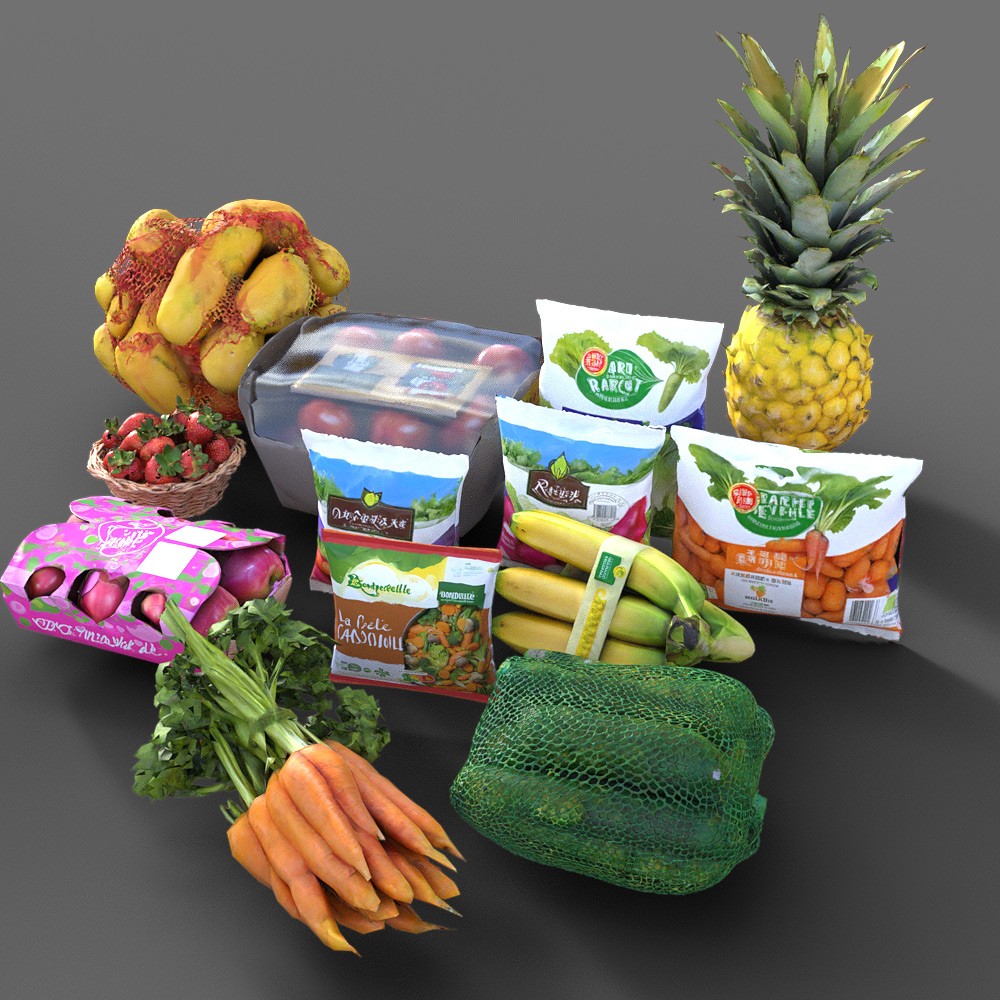 Every Day Food Pack for Daz Studio by N/A