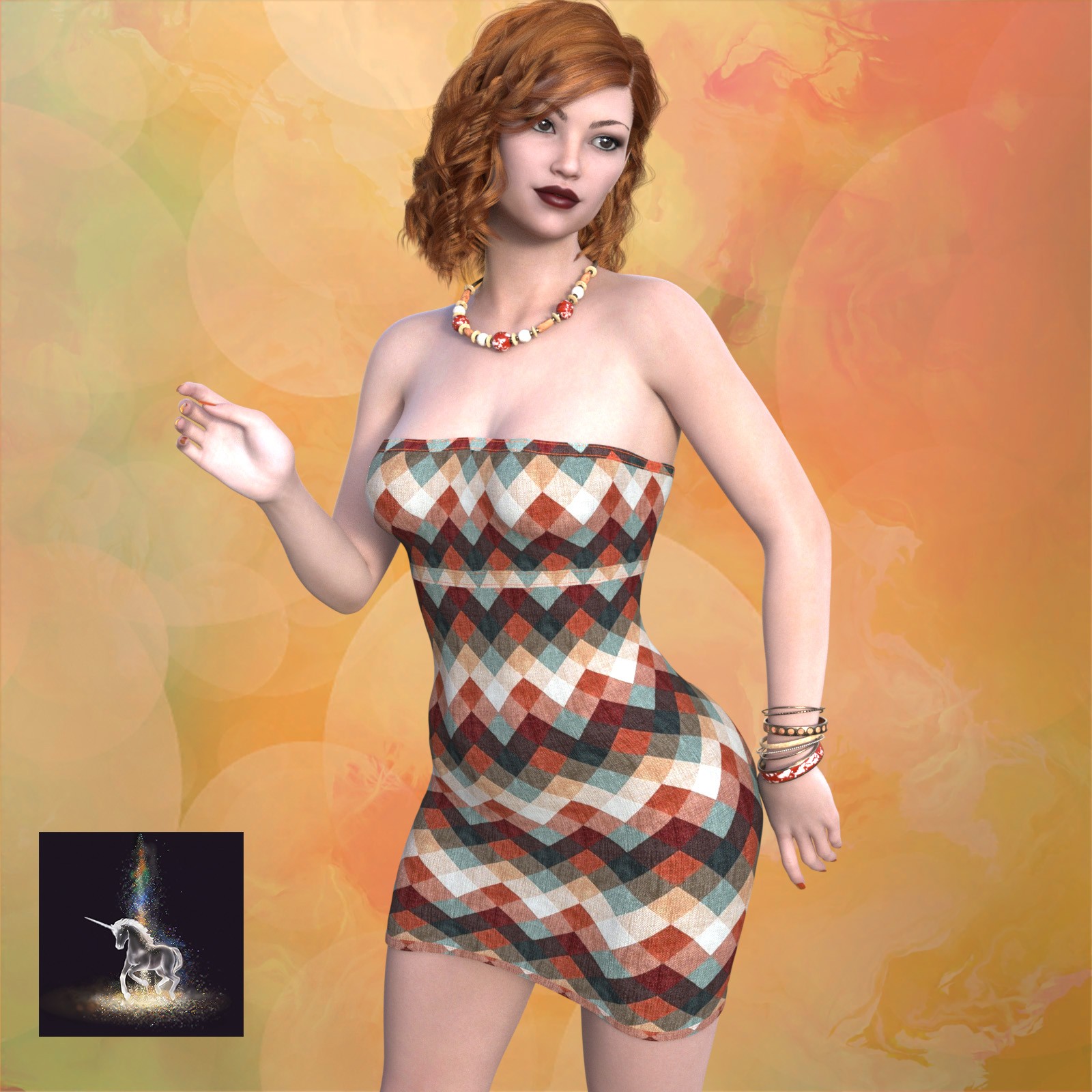 LWP Fantasy for Bewitching Bodycon Dress for G8xF by N/A